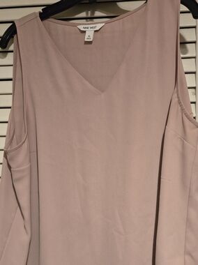 Grace Karin Pale Blush V-Neck Sleeveless Camisole